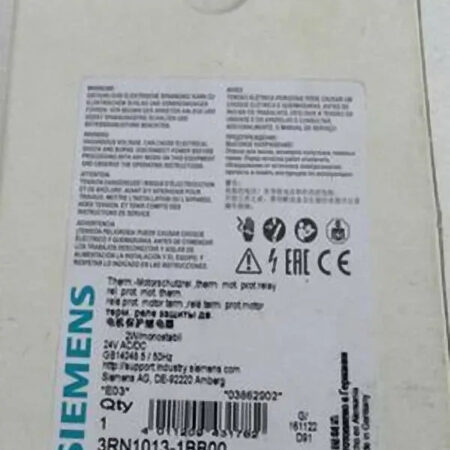 1PCS SIEMENS 3RN1013-1BB00 NEW Relay