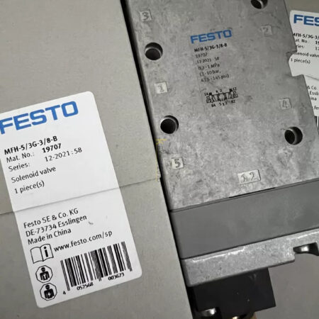 1pc New For FESTO MFH-5/3G-3/8-B 19707 Solenoid Valve