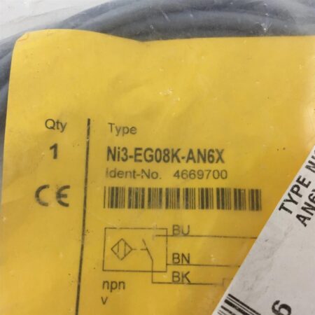 1pc Turck Ni3-EG08K-AN6X Proximity Switch