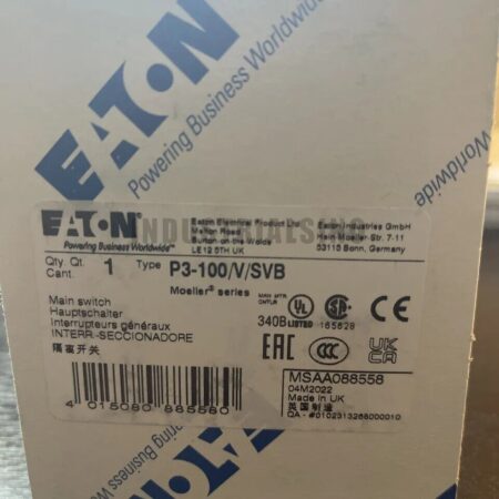 1pc for New  P3-100/V/SVB EATON MULLER Load Isolation Switch