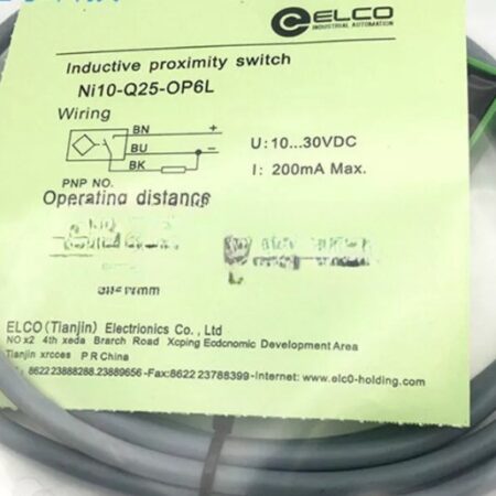 1pcs New ELCO NI10-Q25-OP6L Sensor and Proximity Switch