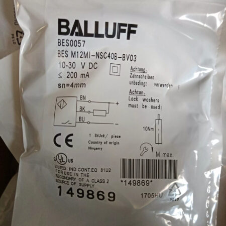 1qty New Balluff M12MI-NSC40B-BV03 Sensor/proximity Switch