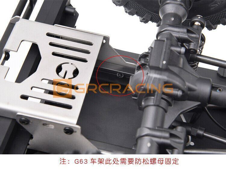 Aluminum Sport Rear Bumper For Traxxas TRX-4 Benz G500 TRX-6 G63 - Image 9