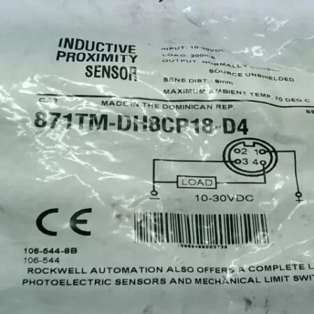 FOR 871TM-DH8CP18-D4 Allen Bradley New Inductive Proximity Sensor