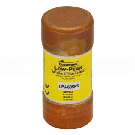 FOR BUSSMANN LPJ-60SP (60 AMP) 600Vac Dual Element Time Delay Fuse