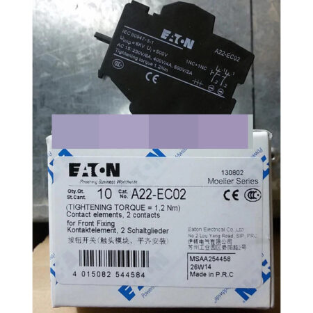 FOR EATON A22-EC02 Switch Contact Block