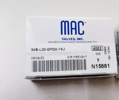 FOR MAC 34B-L00-GFG0-1KJ= New Valve MODIF 4002