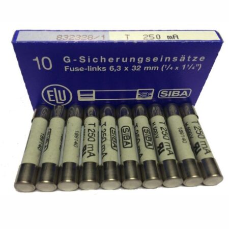 FOR SIBA T250mA Fuse 250mA 500V Time-Lag 1PC