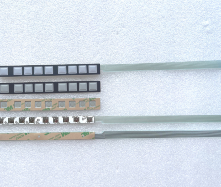 For 9 KEY A86L-0001-0298 A98L-0005-0252 Membrane Keypad+Cable Flex Switch