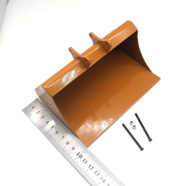 Full Metal Shovel Bucket for Huina 550 580 592 Excavator 1/14 RC Spading Parts - Image 5