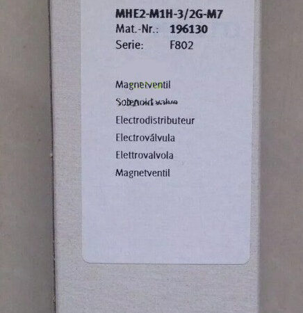 NEW FESTO MHE2-M1H-3/2G-M7 196130 Solenoid Valve