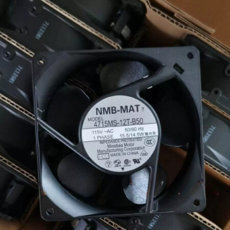 NMB 4715MS-12T-B50 Axial Fan AC 115V 14.5W 120*120*38mm Power Supply Cooling Fan