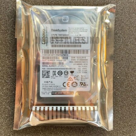 New For 00YK016 LENOVO ThinkSystem 1.2TB 10K SAS 12G 512N 2.5in HDD 7XB7A00027