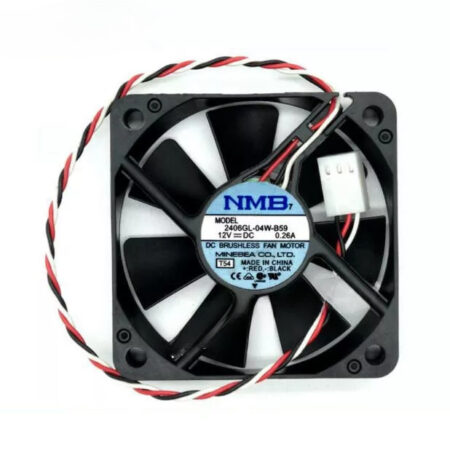 New For 2406GL-04W-B59 NMB DC 12V 0.26A 60*60*15mm 3wire CPU Cooling Fan