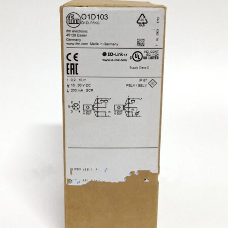 New IFM O1D103 Photoelectric Distance Sensor