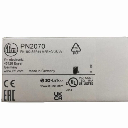 New IFM PN2070 Pressure Sensors
