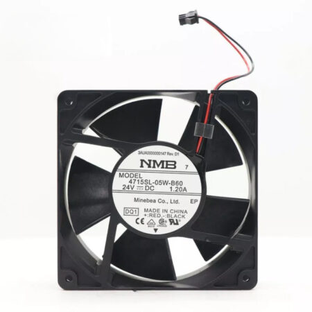 New NMB Fan 4715SL-05W-B60 DC 24V 120*120*38MM 1.20A IP55 Inverter Cooling Fan