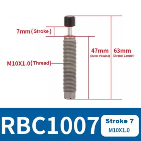 RBC Pneumatic Hydraulic Oil Pressure Buffer RBC1007