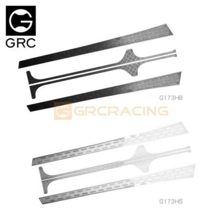 RC Car Sticker for Axial SCX6 Wrangler Metal Side Step Skid Plate Side Skirt