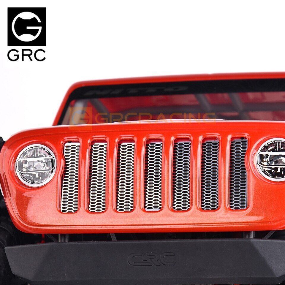 SCX10III Wrangler Metal Water Tank Decorative Piece Sticker Simulation Mesh - Image 8
