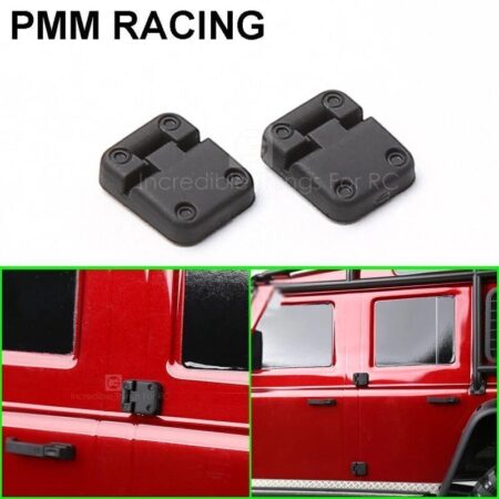 Simulation decoration Rubber door hinge hinge For 1/10 RC Crawler Car 2Pcs