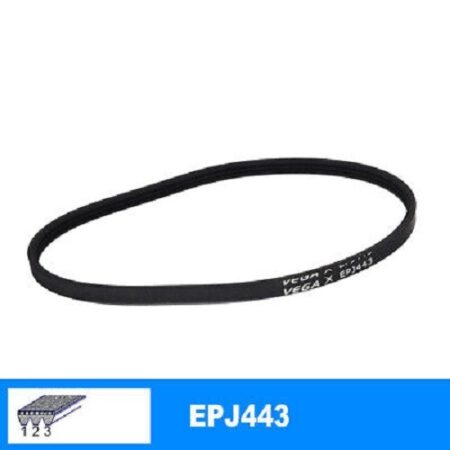 VEGA V-Belt EPJ443 Elasticity Belt 3/4/5/6/7 Ribs For DIY Model Motor Belt