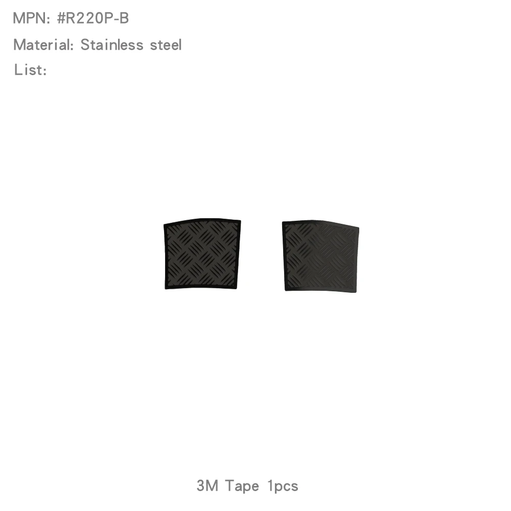 1/12 Protective Decorative Antiskid Chequered Plates for MJX H12Y Bonnet Upgrade - Image 8