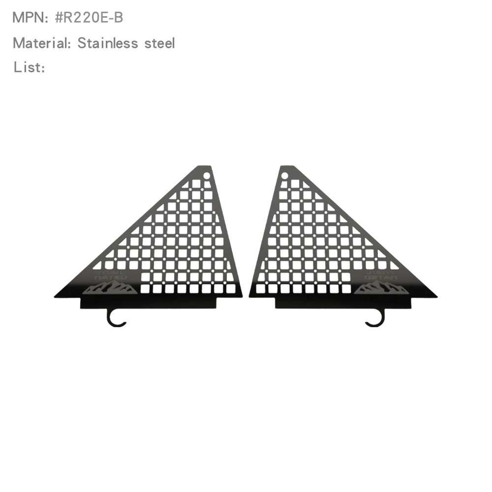1/12 Protective Decorative Antiskid Chequered Plates for MJX H12Y Bonnet Upgrade - Image 6