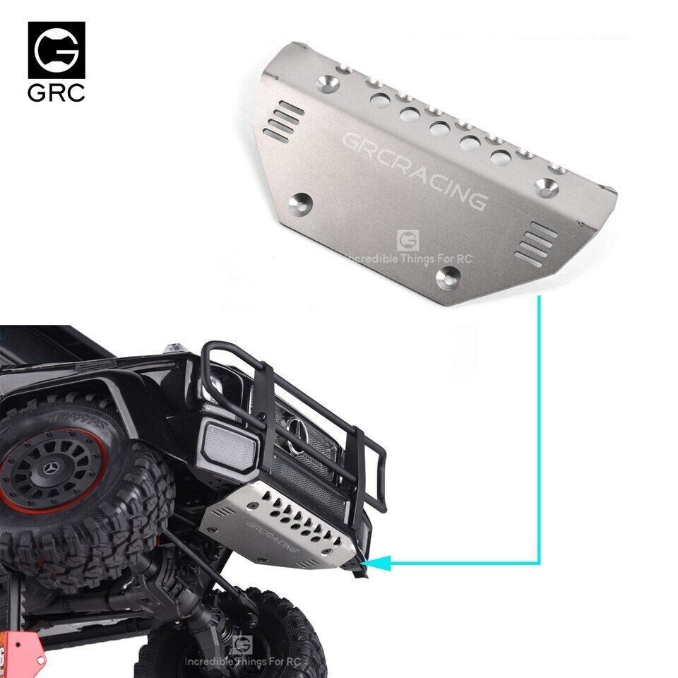 Wilderness Metal Front Bumper/Bumper Mount For TRAXXAS TRX4 G500 TRX6 G63 - Image 8