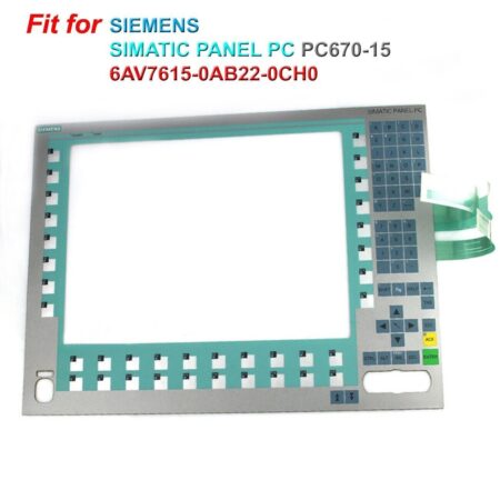 for SIEMENS SIMATIC PANEL PC PC670-15 6AV7615-0AB22-0CH0 Membrane Keypad