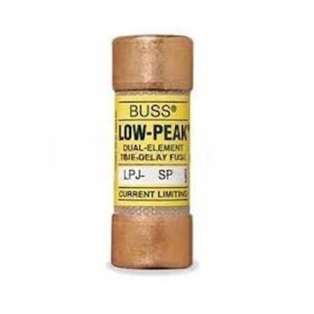 10PCS BUSSMANN LPJ-1SP (1 AMP) 600Vac Dual Element Time Delay Fuse
