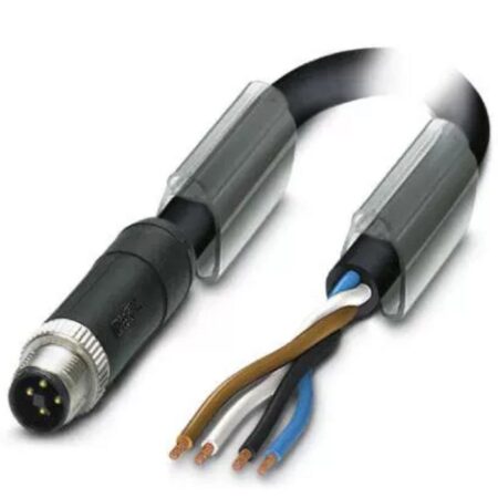 1PC FOR Phoenix Contact 1408815 SAC-4P-M12MST/100-PUR Power Cable