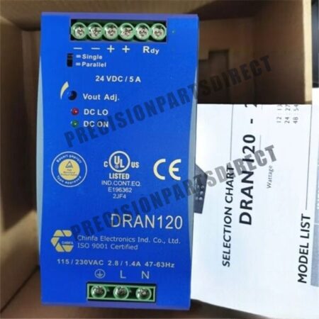 1PC NEW DRAN120-24A Switching Power Supply 115/230VAC 24VDC 120W