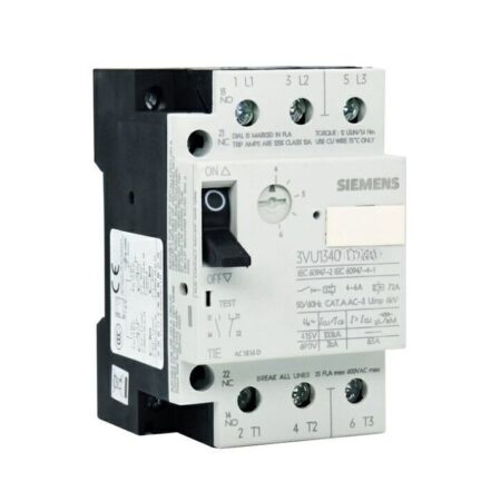 1PC New Siemens Motor Protection Circuit Breaker 3VU1340-1MH00 1.6-2.4A