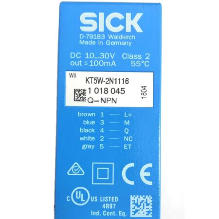 1PC SICK KT5W-2N1116 Color Sensor NPN Contrast Sensors KT5W-2N1116