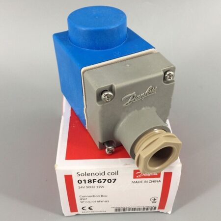 1PCS New Danfoss 018F6707 Solenoid Valve Coil In Box