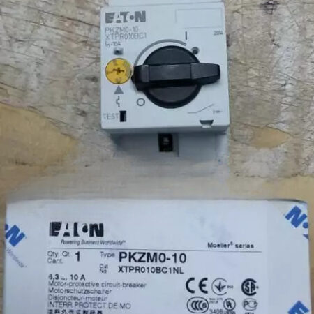 1pc New Eaton Moeller PKZM0-10 6.3-10A Circuit Breaker PKZMO10