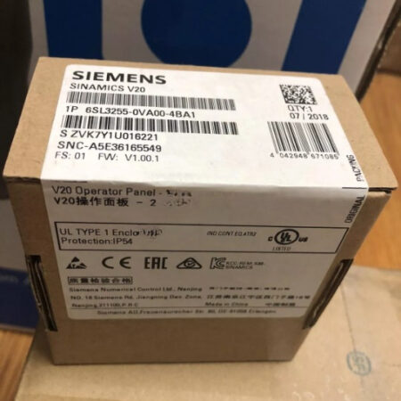 1pc New Siemens 6SL3255-0VA00-4BA1 V20 Inverter Bop Panel