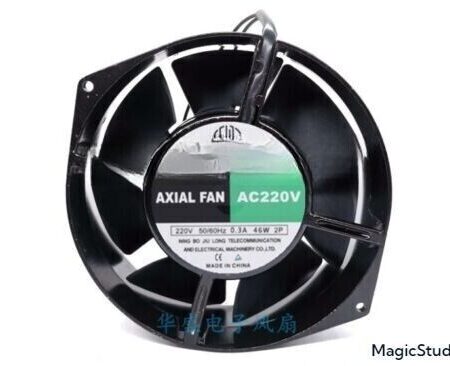 1pc new TG17055HA2BL 17CM 220V all metal high temperature resistant fan