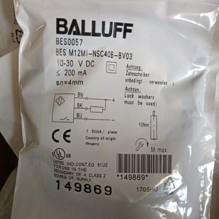 1qty New Balluff M12MI-NSC40B-BV03 Sensor/proximity Switch