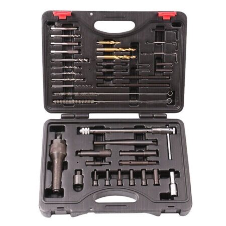 40 Pcs Damaged Glow Plug Removal Remover Thread Repair Hand Tools Set Kit