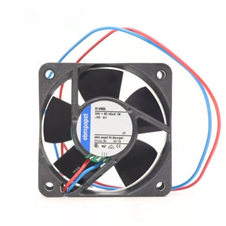 Ebmpapst 614NGL Axial Cooling Fan DC 24V 1.0W 60*60*25MM 42mA Control Box Fan