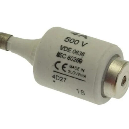 FOR 10PCS EATON BUSSMANN 4D27 4A 500V gL/gG Time delay Fuse