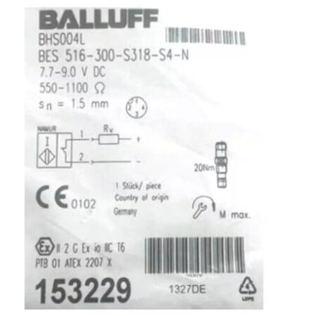 FOR BES 516-300-S318-S4-N BALLUFF Sensor Proximity Switch