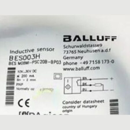 FOR BES M08MI-PSC20B-BP03 BALLUFF Sensor