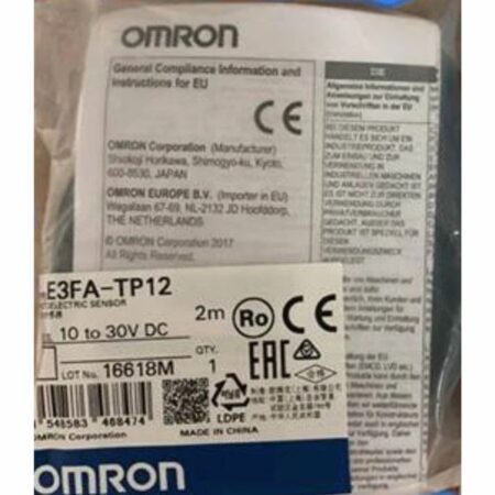 FOR E3FA-TP12 OMRON Photoelectric Sensor Switch E3FATP12