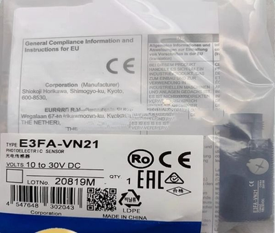 FOR E3FA-VN21 OMRON Photoelectric Switch Sensor E3FAVN21