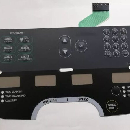 FOR Precor 932i New Membrane Keypad Treadmill Panel Switch Button Film