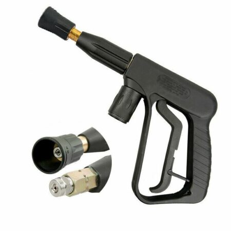 High Pressure Washer Spray Gun Water Car Wash Trigger w/ Swivel Inlet 1500Psi