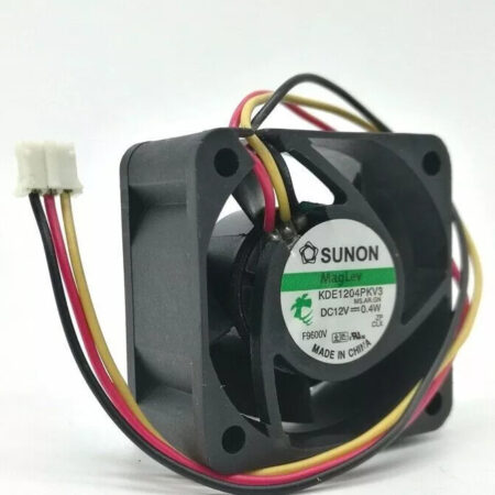 KDE1204PKV3 SUNON Axial Fan DC 12V 0.4W 40*40*20MM 3Pin 18dBA Silent Cooling Fan